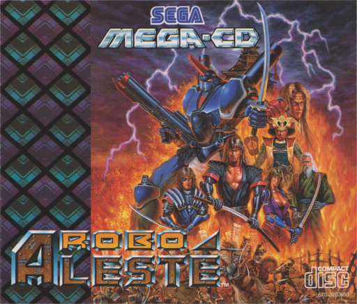 Robo Aleste (Europe) Sega CD Game Cover